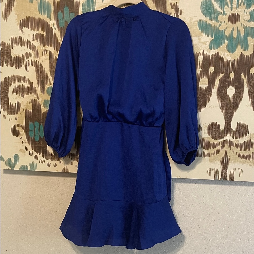 Elegant Royal Blue Women's Dress